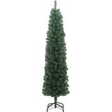  Tanko umjetno božićno drvce sa stalkom zeleno 210 cm PVC | shoptok.hr