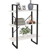 vidaXL ormarić za knjige s 3 razine bijeli 80x30x105 cm od borovine | shoptok.hr