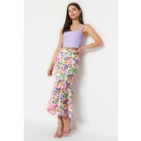 Trendyol Skirt - White - Midi Cijene