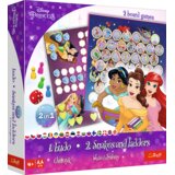  igra Disney Princes 2 u 1: čovječe ne ljuti se / Zmije i ljestve | shoptok.hr