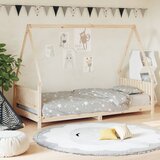  The Living Store Otroški posteljni okvir 90x200 cm trdna borovina - Otroški Posteljni Okvir, (21440781) | Shoptok.si