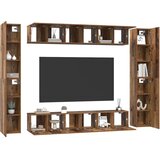  Set TV komoda Zidne 10 pcs Staro drvo Konstruirano drvo | Eponuda.com