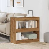 vidaXL Ormarić za knjige/Sobna pregrada Artisan hrast 80x30x72 cm | shoptok.hr