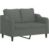  Sedežna garnitura z blazinami 3-delna temno sivo blago, (20925035) | Shoptok.si