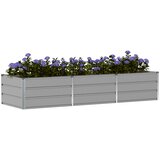 Sadilica Svijetlo siva 240 x 80 x 45 cm Čelik | shoptok.hr