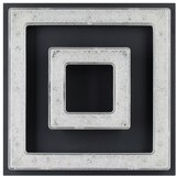 Eglo Fradelo 1 zidna/plafonjera/2, led, 12w, 1250lm, crna/čelik/kristal | Eponuda.com