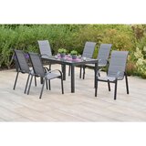 Gardenson VRTNA GARNITURA AMALFI aluminij rjava, barve grafita, siva | Shoptok.si