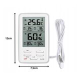  Digitalna vremenska postaja LCD termometer higrometer 12cm zunanji senzor | Shoptok.si