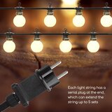 Aigostar LED spoljna dekorativna girlanda 10xLED/8m IP44 topla bela | Eponuda.com