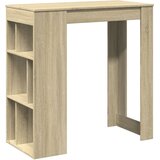  Barski stol s stalcima boja hrasta 102 x 50 x 103,5 cm drveni | shoptok.hr