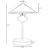 Opviq 8893-2 gold table lamp | Eponuda.com