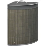 koš za perilo bambus 38D x 38Š x 57V cm sivo, (5000242307)