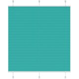 vidaXL Plisirana žaluzija petrolejno zelena 115x100 cm, širina blaga 114,4 cm, poliester, (5000297359) | Shoptok.si