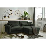 MID.YOU KOTNA SEDEŽNA GARNITURA, rebrasti žamet temno zelena | Shoptok.si