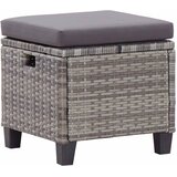  6-dijelni set vrtnih sofa od poliratana s jastucima tamnosivi | shoptok.hr