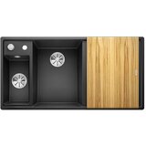 Blanco AXIA III 6 S P.C. Silgranit PuraDur sudopera 1000x510mm crna 525851 gratis visenamenska inox posudica drvena daska Cene