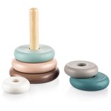 Zopa drveni prsteni za slaganje blue | shoptok.hr