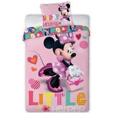 Disney Minnie posteljina za decu minnie mouse - little helper 160x200cm + 70x80cm Cene