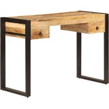  Radni stol s 2 ladice od masivnog drva manga 110 x 50 x 77 cm | shoptok.hr
