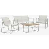  Lounge garnitura za 4 osobe bež | ePonuda.com