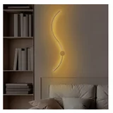 Opviq LED stenska svetilka v zlati barvi Uyan –