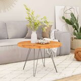 Stolna ploča Ø50x2 5 cm okrugla od masivnog bagremovog drva | shoptok.hr