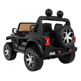  Licenciran avto na akumulator Jeep Wrangler Rubicon 4x4 - črn | Shoptok.si