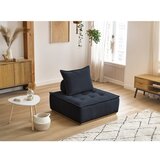 Bobochic Paris Temno moder fotelj iz tkanine bouclé Elisa – | Shoptok.si