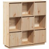 Maison Chic Visoka omara - Komoda - Predalnik 110,5x35x117 cm trdna borovina, (21716968) Cene