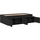  Okvir kreveta za pohranu crveni hrast 100x200 cm | shoptok.hr