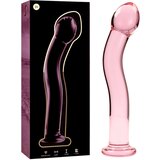 Ibiza Nebula Model 18 Dildo Borosilicate Glass 18.5x3.5cm Pink Cene