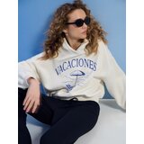 Sinsay Dreserica hoodie s printom "Vacaciones" | shoptok.hr