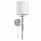 Brilagi Zidna lampa NUBILA 1xE27/60W/230V sjajni hrom/bela | Eponuda.com