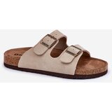 Big Star Suede Women's Slippers With Buckles | ePonuda.com