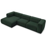 Bobochic Paris Tamno zelena kutna garnitura od bouclé tkanine (s lijevim kutom) Zephyr – | shoptok.hr