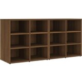 VidaXL omarice za čevlje 2 kosa rjav hrast 52,5x30x50 cm Slike