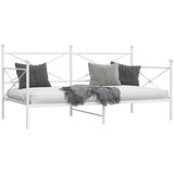  Dnevni krevet bez madraca bijeli 107x203 cm čelik | Eponuda.com