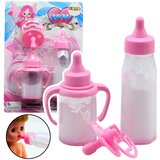  Set bočica i duda za lutke 3u1 - roza | shoptok.hr