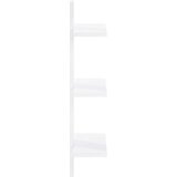  Zidna polica Bijela 30 x 13,5 x 64,5 cm Prerađeno drvo | shoptok.hr