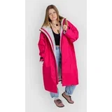 Advance Long Sleeve Surf poncho pink grey