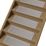 Vitaus Svijetlo sivi pamučni set tepiha za stepenice 16 kom 25x65 cm Kumsal Bej – | shoptok.hr