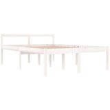 Za krevet od masivne borovine bijeli 140 x 190 cm | shoptok.hr