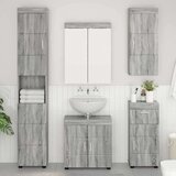  Kopalna stenska omarica TULUM Siva Sonoma 37 x 24,5 x 86 cm, (5000157106) | Shoptok.si