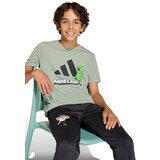 Adidas Majica za dečake J Mc Tr Tee KD6873, Kratki rukav, Svetlozelena | Eponuda.com