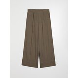 Sinsay Wide leg hlače s viskozom i dodatkom lana | shoptok.hr