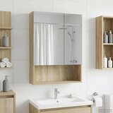  Kopalniška ogledalna omara Sonoma hrast 50 x 14,5 x 70 cm, (5000233168) | Shoptok.si