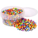 Playbox 5mm MIDI glačane prugaste perle, 1000 komada u raznim bojama | shoptok.hr