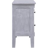  Komoda s 2 ladice 90 x 30 x 60 cm od masivnog drva mahagonija | shoptok.hr
