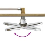 Vanjski tuš 214,5 cm Prirodna | shoptok.hr