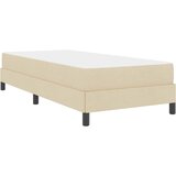  s opruga kutije Krema 100 x 200 cm tkanina | shoptok.hr